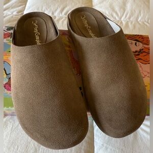 NIB Jeffrey Campbell Content Suede Clogs sz 8.5
